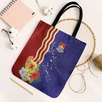Kiribati Heritage Tote Bag Map of the Islands and Polynesia Pattern
