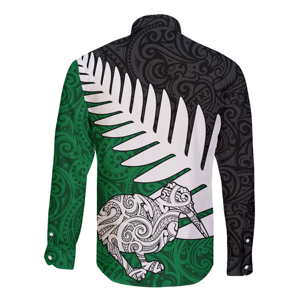 New Zealand Aotearoa Meri Kirihimete Long Sleeve Shirt Maori Kiwi Christmas LT9