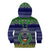 Pohnpei State Christmas Kid Hoodie Coat of Arms Beautiful Merry Xmas Snowflake LT03 - Polynesian Pride