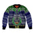 personalised-pohnpei-state-christmas-bomber-jacket-coat-of-arms-beautiful-merry-xmas-snowflake