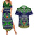 personalised-pohnpei-state-christmas-couples-matching-summer-maxi-dress-and-hawaiian-shirt-coat-of-arms-beautiful-merry-xmas-snowflake