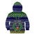 Personalised Pohnpei State Christmas Kid Hoodie Coat of Arms Beautiful Merry Xmas Snowflake LT03 - Polynesian Pride