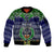 personalised-pohnpei-state-christmas-sleeve-zip-bomber-jacket-coat-of-arms-beautiful-merry-xmas-snowflake