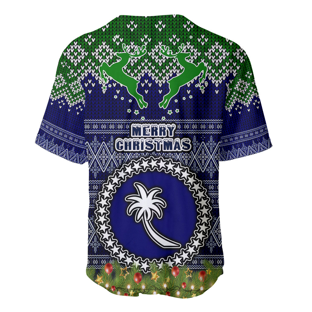 chuuk-state-christmas-baseball-jersey-coat-of-arms-beautiful-merry-xmas-snowflake