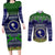 chuuk-state-christmas-couples-matching-long-sleeve-bodycon-dress-and-long-sleeve-button-shirts-coat-of-arms-beautiful-merry-xmas-snowflake