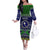 chuuk-state-christmas-family-matching-off-shoulder-long-sleeve-dress-and-hawaiian-shirt-coat-of-arms-beautiful-merry-xmas-snowflake