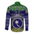 chuuk-state-christmas-long-sleeve-button-shirt-coat-of-arms-beautiful-merry-xmas-snowflake