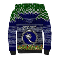 personalised-chuuk-state-christmas-sherpa-hoodie-coat-of-arms-beautiful-merry-xmas-snowflake