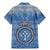 Kosrae Christmas Family Matching Mermaid Dress and Hawaiian Shirt Coat of Arms Beautiful Merry Xmas Snowflake LT03 - Polynesian Pride