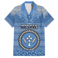 personalised-kosrae-christmas-hawaiian-shirt-coat-of-arms-beautiful-merry-xmas-snowflake