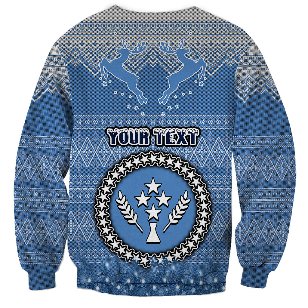 personalised-kosrae-christmas-sweatshirt-coat-of-arms-beautiful-merry-xmas-snowflake