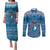 personalised-yap-christmas-couples-matching-puletasi-dress-and-long-sleeve-button-shirts-coat-of-arms-beautiful-merry-xmas-snowflake