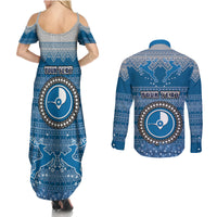 personalised-yap-christmas-couples-matching-summer-maxi-dress-and-long-sleeve-button-shirts-coat-of-arms-beautiful-merry-xmas-snowflake