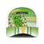 Cook Islands Va'a Race Baseball Net Cap Te Tatau Tattoos Sporty Style Green-White Color - Polynesian Pride