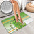 Cook Islands Va'a Race Bathroom Set Te Tatau Tattoos Sporty Style Green-White Color - Polynesian Pride