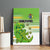 Cook Islands Va'a Race Canvas Wall Art Te Tatau Tattoos Sporty Style Green-White Color - Polynesian Pride