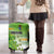 Cook Islands Va'a Race Luggage Cover Te Tatau Tattoos Sporty Style Green-White Color - Polynesian Pride