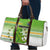 Cook Islands Va'a Race Travel Bag Te Tatau Tattoos Sporty Style Green-White Color - Polynesian Pride