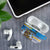 Cook Islands Va'a Race AirPods Case Te Tatau Tattoos Sporty Style Glory Blue Color - Polynesian Pride