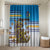 Cook Islands Va'a Race Bathroom Set Te Tatau Tattoos Sporty Style Glory Blue Color - Polynesian Pride