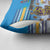 Cook Islands Va'a Race Pillow Cover Te Tatau Tattoos Sporty Style Glory Blue Color - Polynesian Pride