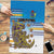 Cook Islands Va'a Race Puzzle Te Tatau Tattoos Sporty Style Glory Blue Color - Polynesian Pride