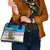 Cook Islands Va'a Race Shoulder Handbag Te Tatau Tattoos Sporty Style Glory Blue Color - Polynesian Pride