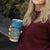 Personalised Cook Islands Va'a Race Tumbler Cup Te Tatau Tattoos Sporty Style Glory Blue Color - Polynesian Pride