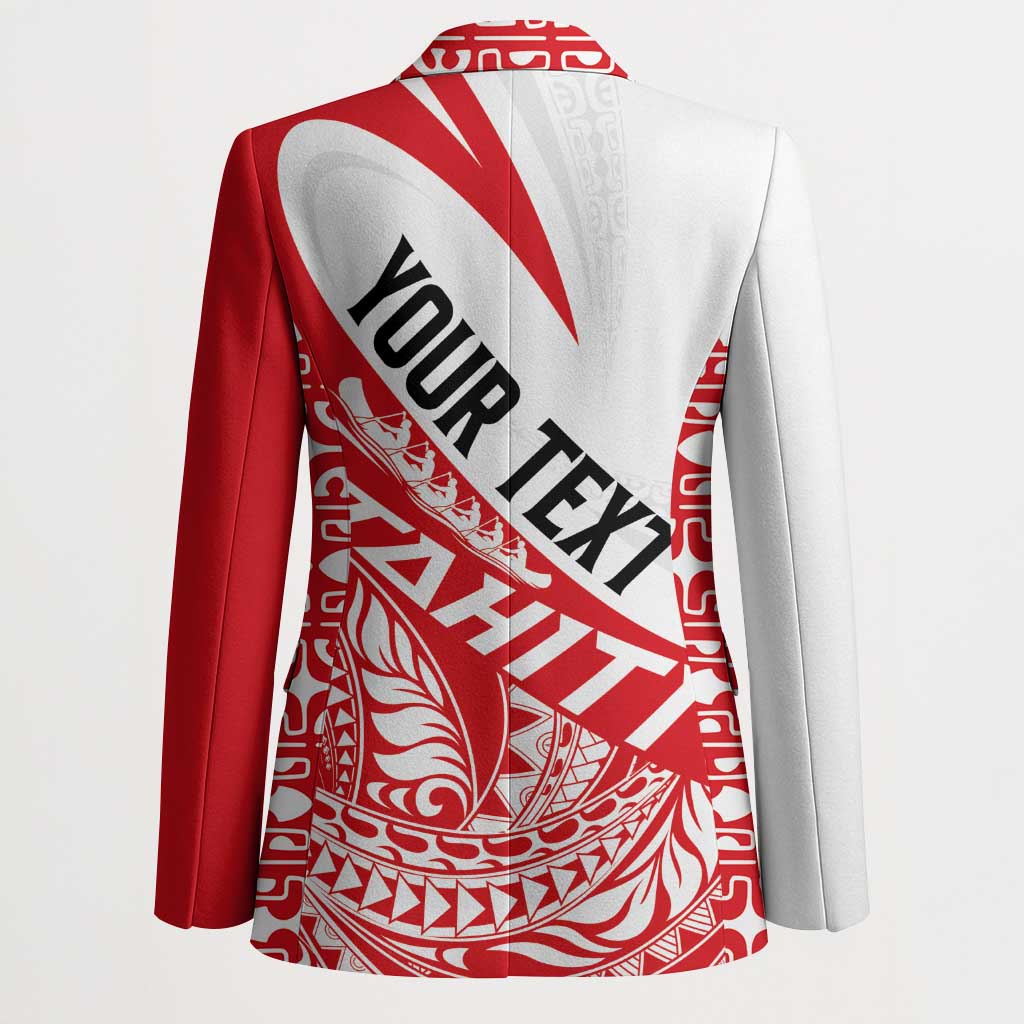 Personalised Tahiti Va'a Race Blazer Polynesian Tattoos Sporty Style - Polynesian Pride