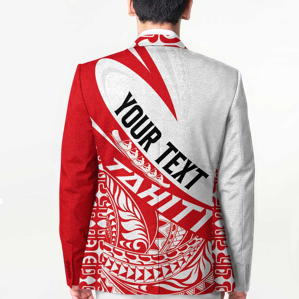Personalised Tahiti Va'a Race Blazer Polynesian Tattoos Sporty Style - Polynesian Pride