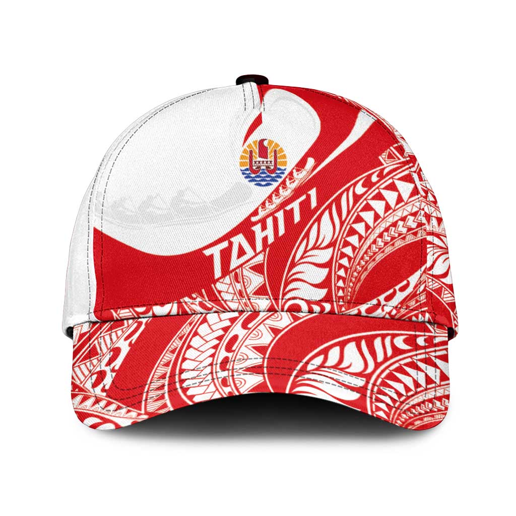 Tahiti Va'a Race Classic Cap Polynesian Tattoos Sporty Style - Polynesian Pride