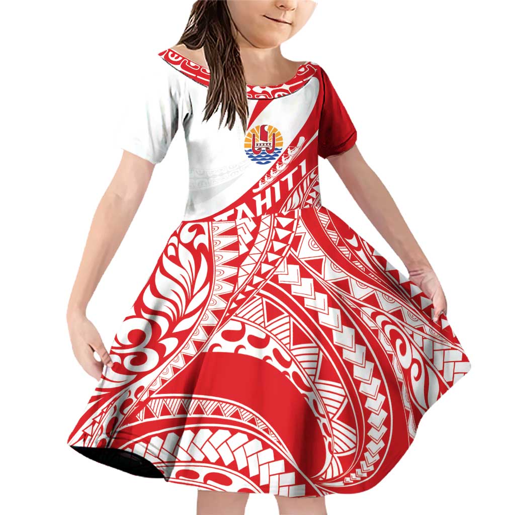 Personalised Tahiti Va'a Race Family Matching Off Shoulder Short Dress and Hawaiian Shirt Polynesian Tattoos Sporty Style - Polynesian Pride