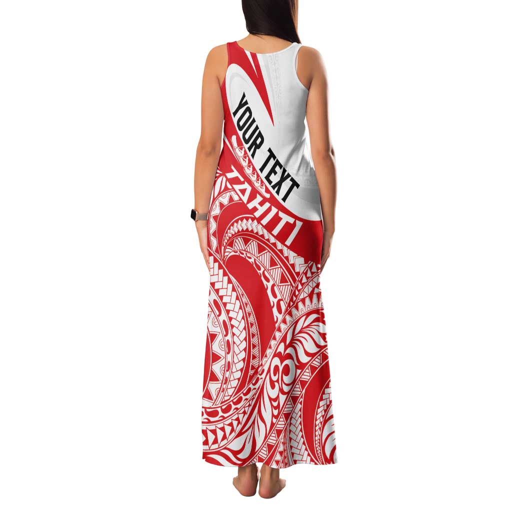 Personalised Tahiti Va'a Race Family Matching Tank Maxi Dress and Hawaiian Shirt Polynesian Tattoos Sporty Style - Polynesian Pride