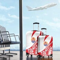 Tahiti Va'a Race Luggage Cover Polynesian Tattoos Sporty Style - Polynesian Pride