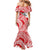 Personalised Tahiti Va'a Race Mermaid Dress Polynesian Tattoos Sporty Style - Polynesian Pride