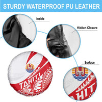 Tahiti Va'a Race Spare Tire Cover Polynesian Tattoos Sporty Style - Polynesian Pride