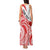 Personalised Tahiti Va'a Race Tank Maxi Dress Polynesian Tattoos Sporty Style - Polynesian Pride