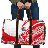 Tahiti Va'a Race Travel Bag Polynesian Tattoos Sporty Style - Polynesian Pride