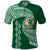 Tonga Lahaina High School Polo Shirt Traditional Ngatu and Polynesian Pattern LT03 Green - Polynesian Pride