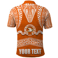 Tonga Tailulu College Polo Shirt Traditional Ngatu and Polynesian Pattern LT03 - Polynesian Pride