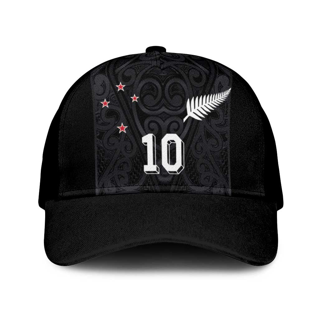 Custom Aotearoa Rugby Mesh Trucker Cap Fern Blacks-Traditional Maori Motifs Design