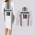 Fiji Rugby Warriors Couples Matching Long Sleeve Bodycon Dress and Long Sleeve Button Shirt Masi Tribal Pattern Go Champion 2024