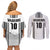 Fiji Rugby Warriors Couples Matching Off Shoulder Short Dress and Long Sleeve Button Shirt Masi Tribal Pattern Go Champion 2024