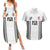 Fiji Rugby Warriors Couples Matching Summer Maxi Dress and Hawaiian Shirt Masi Tribal Pattern Go Champion 2024