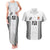 Fiji Rugby Warriors Couples Matching Tank Maxi Dress and Hawaiian Shirt Masi Tribal Pattern Go Champion 2024