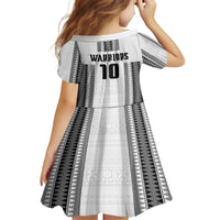 Fiji Rugby Warriors Family Matching Tank Maxi Dress and Hawaiian Shirt Masi Tribal Pattern Go Champion 2024