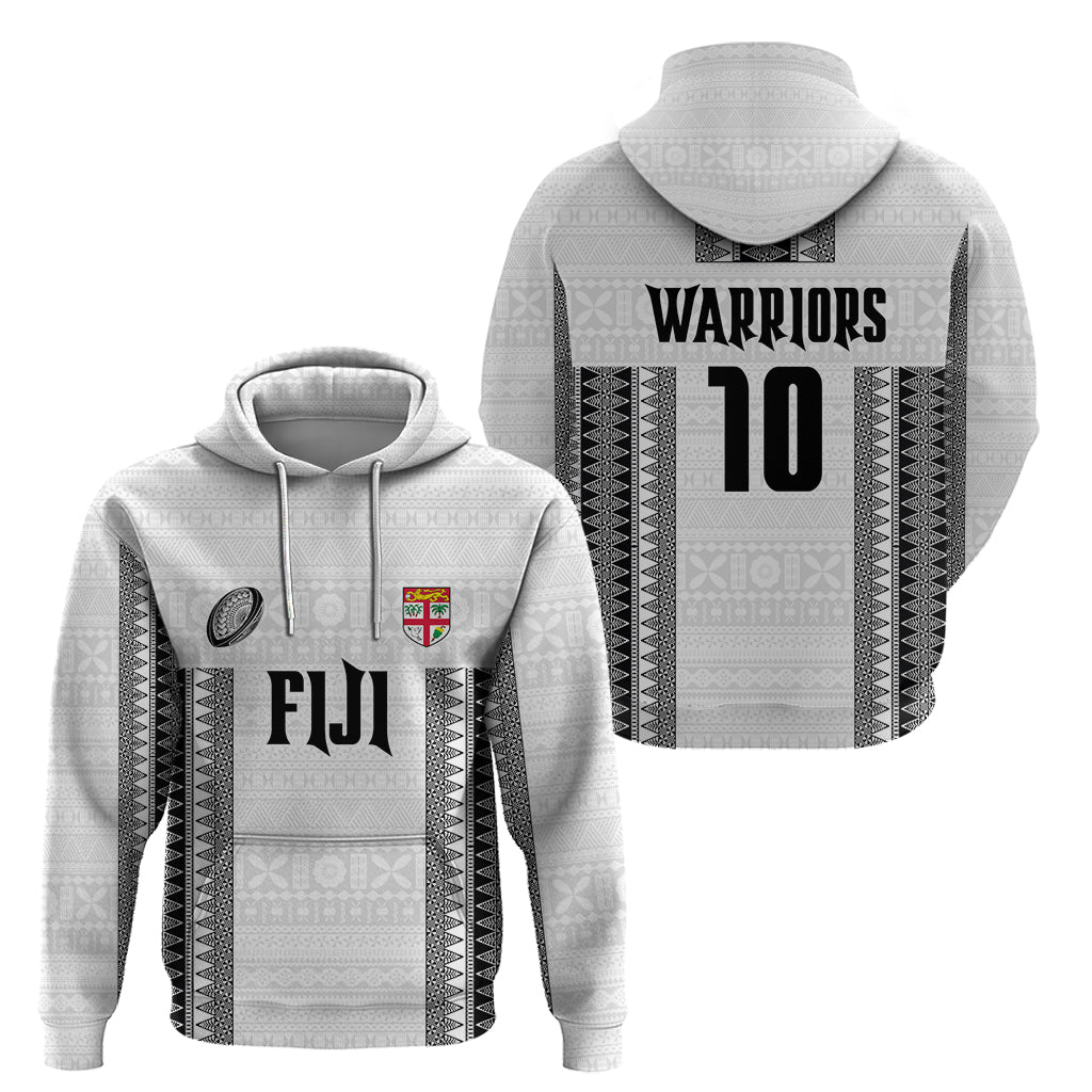 Fiji Rugby Warriors Hoodie Masi Tribal Pattern Go Champion 2024 LT03 - Polynesian Pride