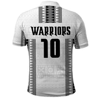 Fiji Rugby Warriors Polo Shirt Masi Tribal Pattern Go Champion 2024