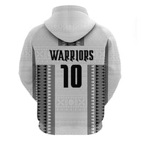 Fiji Rugby Warriors Zip Hoodie Masi Tribal Pattern Go Champion 2024