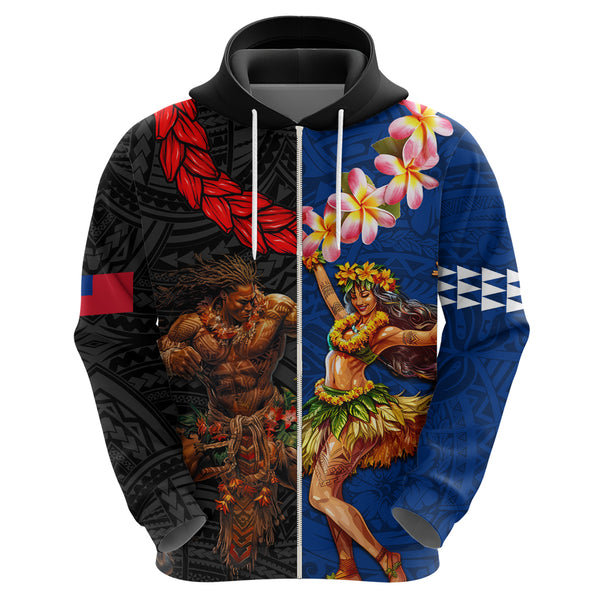 Samoa and Kiribati Hoodie Together LT8 main image 0